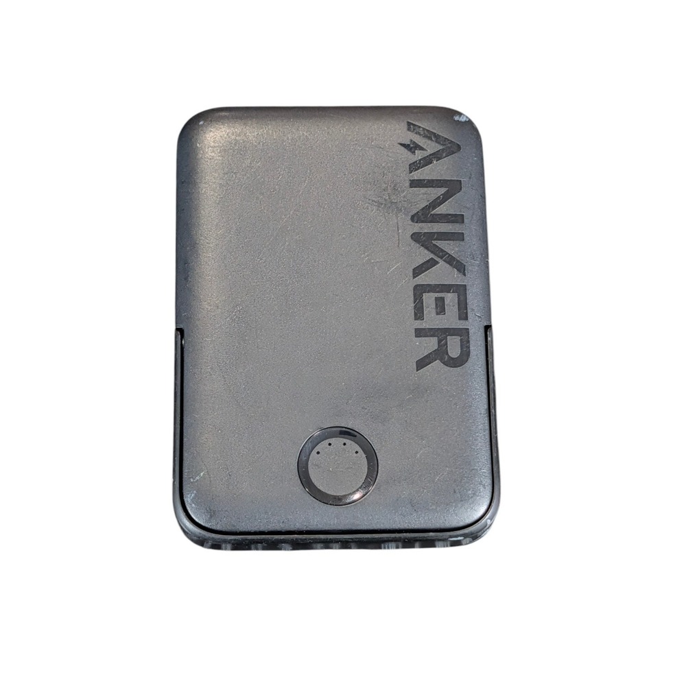 Cc6U Anker MagGo 5000mAh Magnetic Wireless Portable Charger W/Stand‎ A1618 BLK